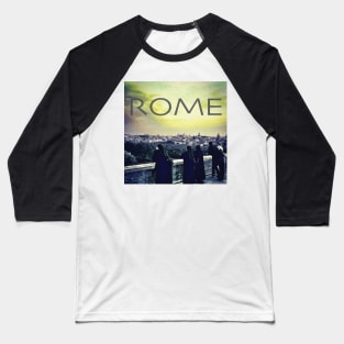 Nuns Looking over Rome Baseball T-Shirt